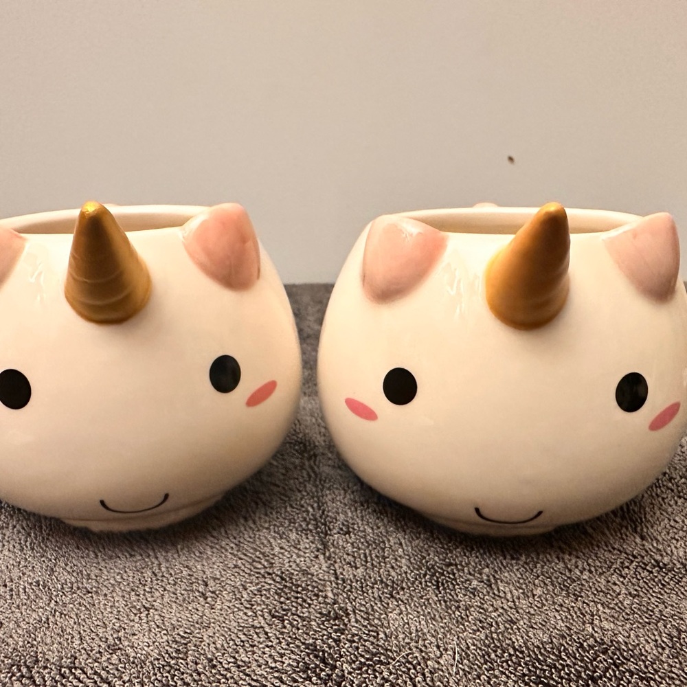 Smoko Elodie Unicorn Mugs - Set Of 2